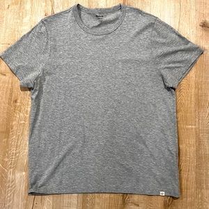 MADEWELL MENS HEATHERED GREY T - NEW NWT
